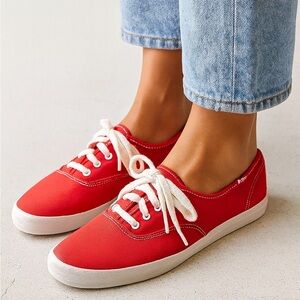 KEDS red classic sneakers women’s size 8